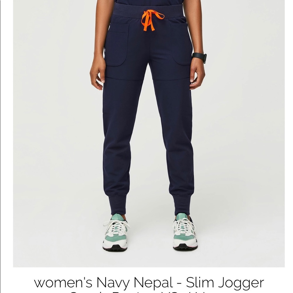 NWT FIGS Navy Nepal Scrub Pant | XS | LIMITED